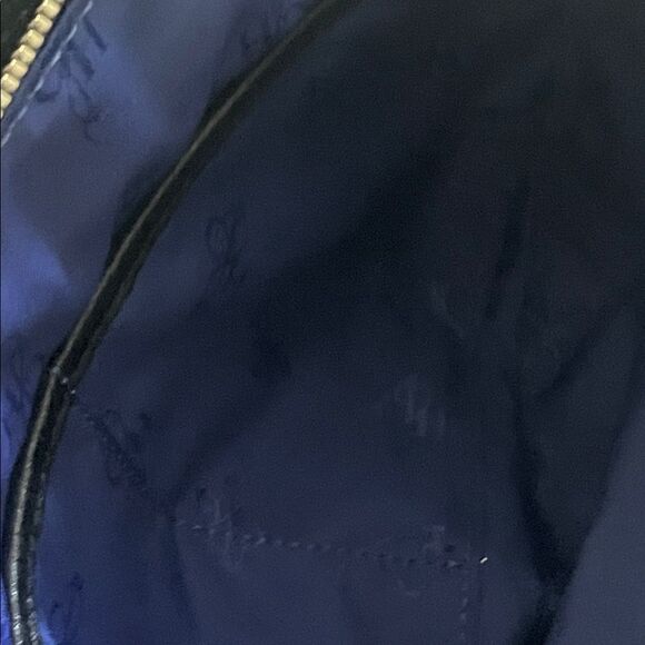 Cole Haan Black Pebbled Leather Satchel/Crossbody - Picture 10 of 14